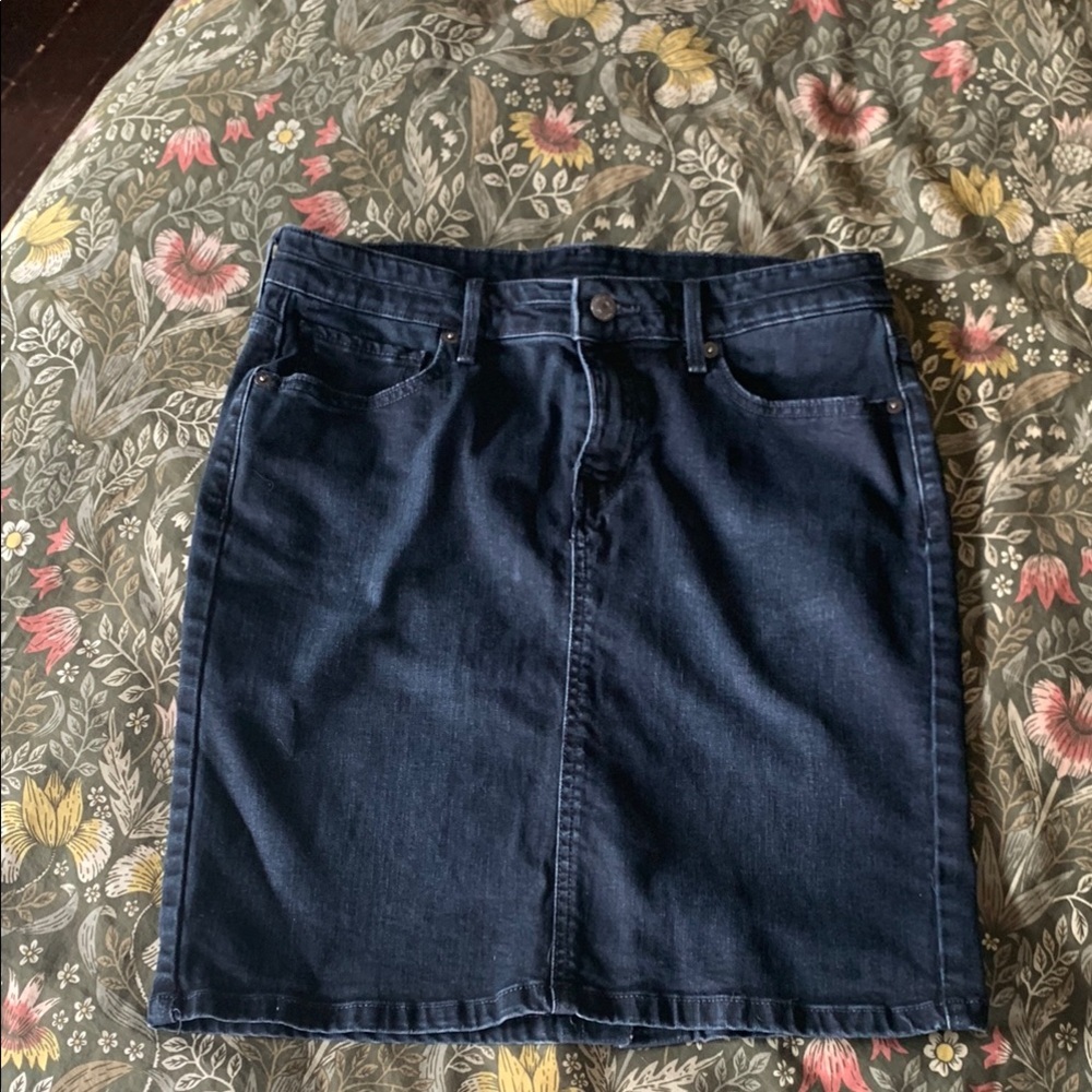 Denim Blue Skirt